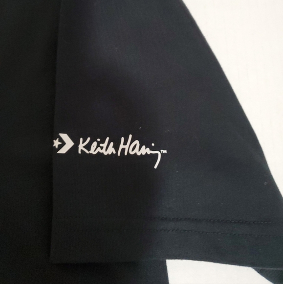 Converse x Keith Haring  Graphic t shirt  Unisex Sz X-SMALL - Picture 4 of 7